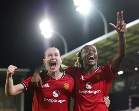 Elisabeth Terland's Hat-Trick Propels United Through to The Champions League Group Stage