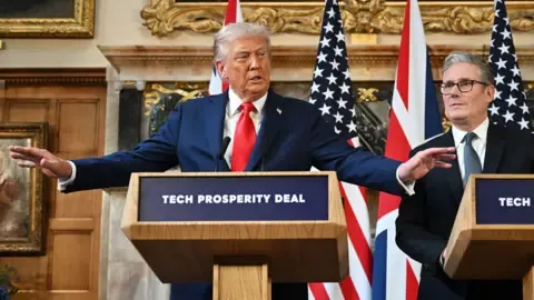 Trump Indicates Starmer Might Deploy Armed Forces to Control UK Boundaries