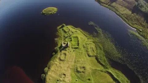 Historic Regal Castle Uncovered on Islay Island