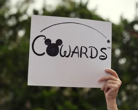 Scores Demonstrate Outside Mickey Mouse Company HQ Concerning ‘Anti-Free Speech’ Kimmel Show Removal